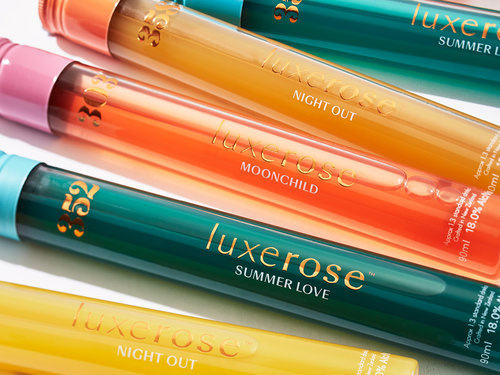 鮮艷、繽紛、有趣的Luxerose雞尾酒包裝設(shè)計(jì)插畫設(shè)計(jì)