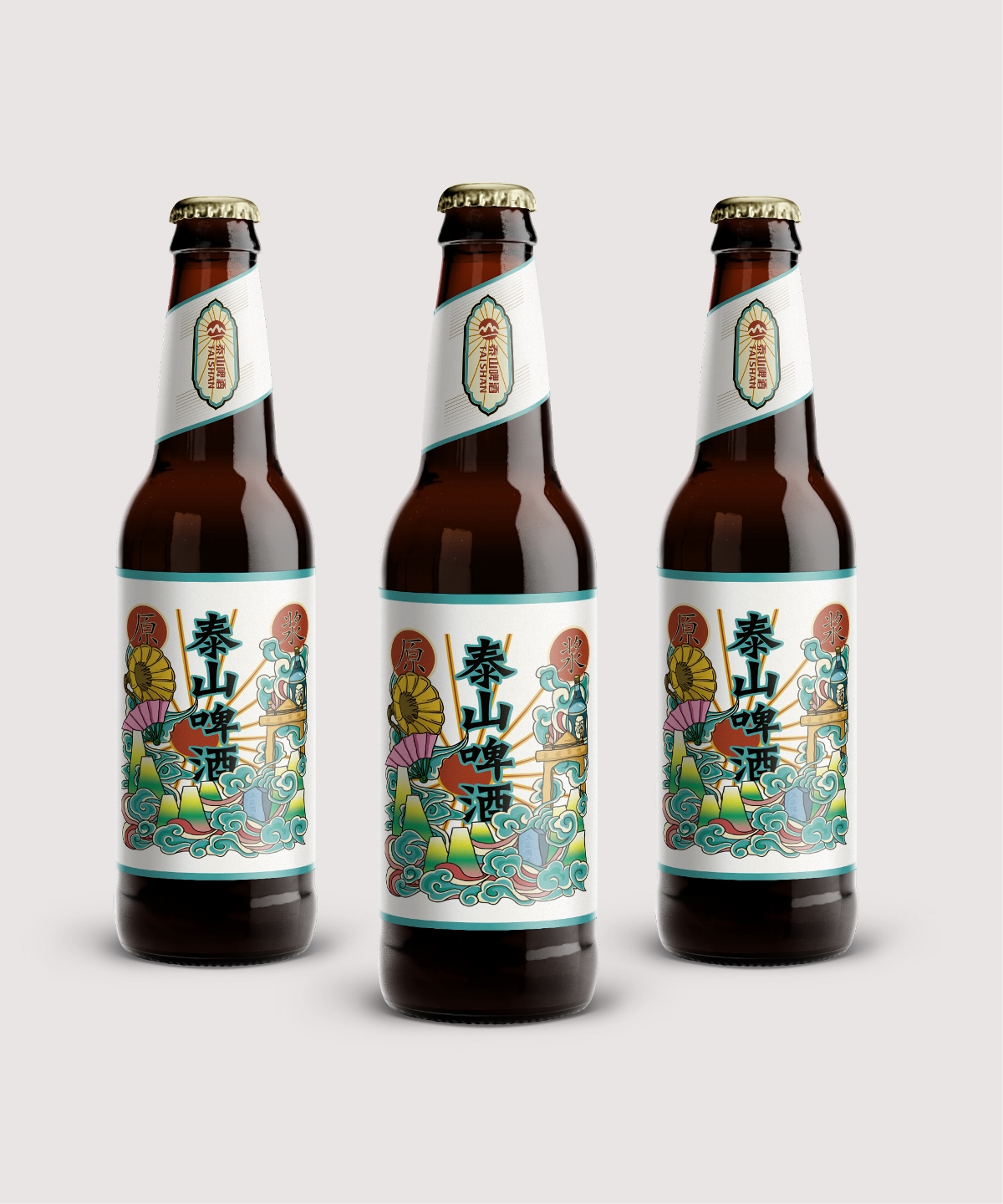 民國風啤酒包裝禮品盒設計訂制作加工定制生產廠家